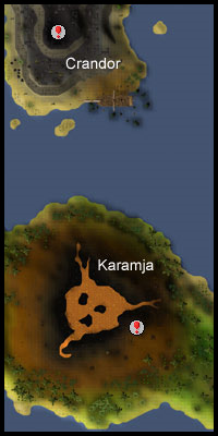 Crandor & Karamja